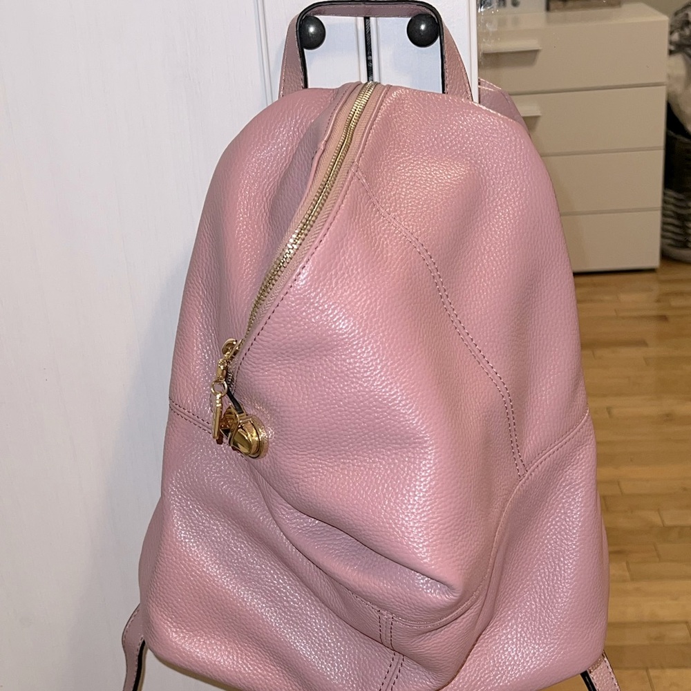 Mini pink backpack